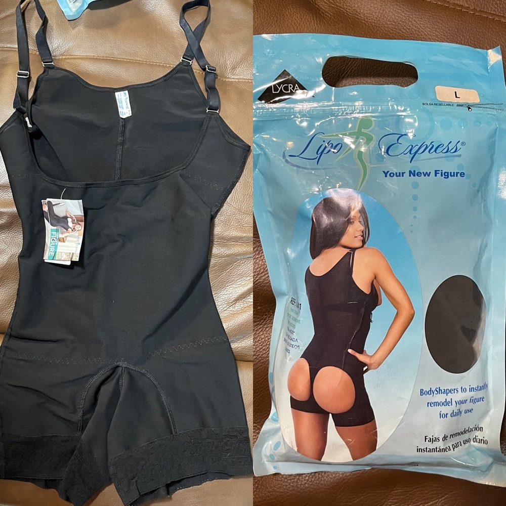 NWT Lipo Express Faja de Modelacion Booty Shaping Body Shaper Ref 1641
